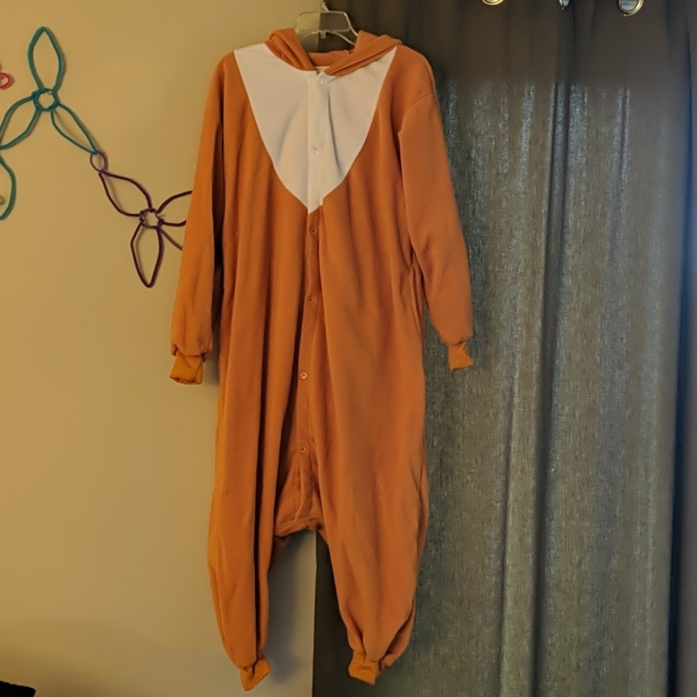 Rudolph reindeer onesie
